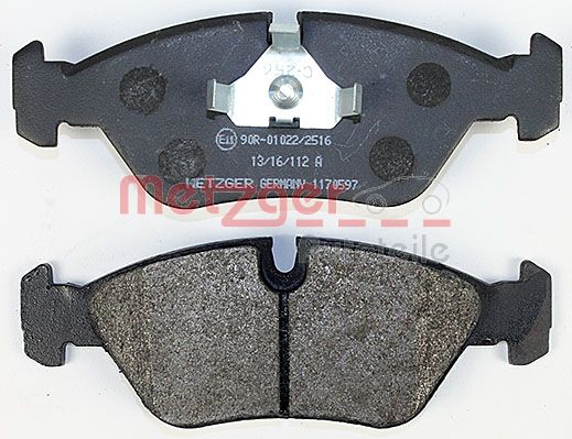 METZGER 1170597 Bremsbelagsatz, Scheibenbremse